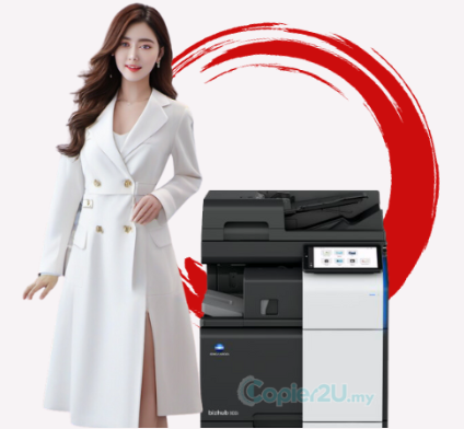 Photocopier rental promotional graphics