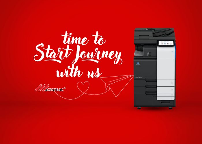 Time to start journey with us - Macromac